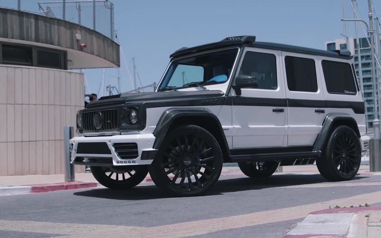 【大佛越野】奔驰g熊猫改装,这配色太爱了!