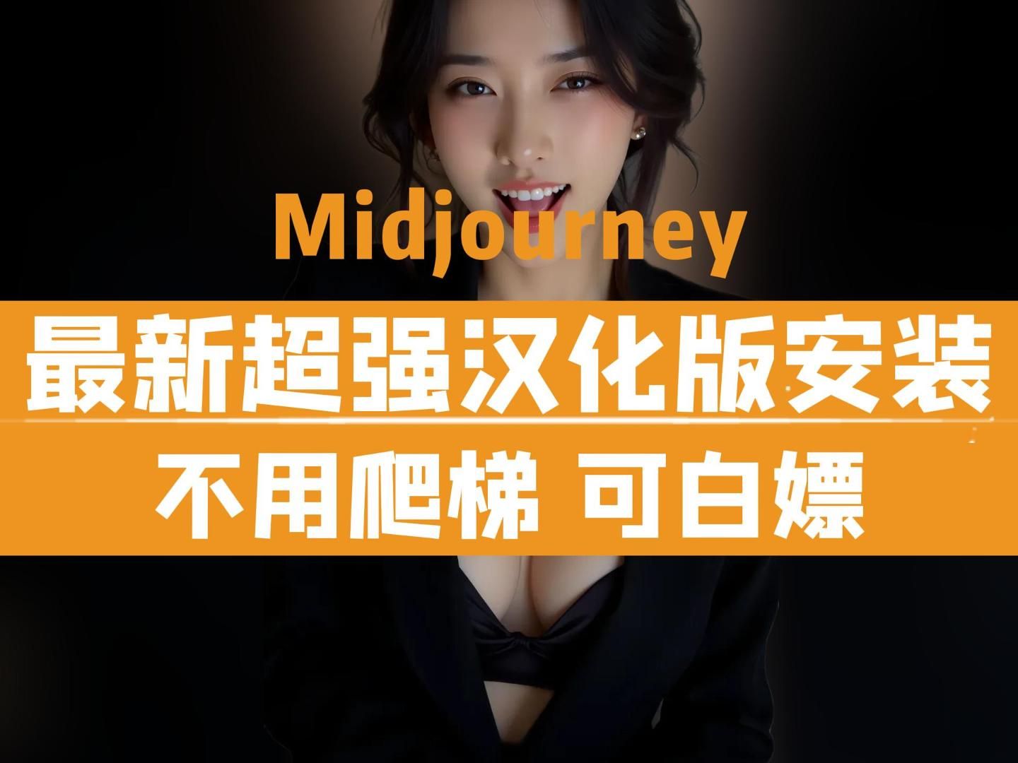 【10月超前新版】Midjourney汉化版安装教程(附SD安装包),一键激活,永久免费,MJ下载安装教程!哔哩哔哩bilibili