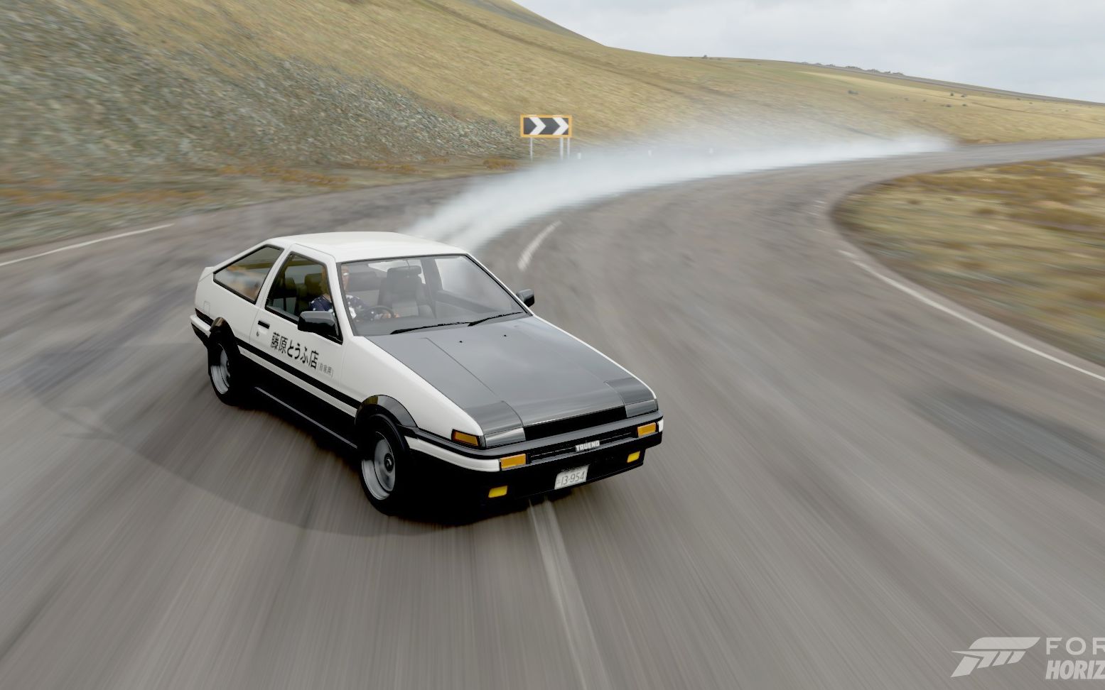 【逮虾户】ae86两分钟惯性漂移下山