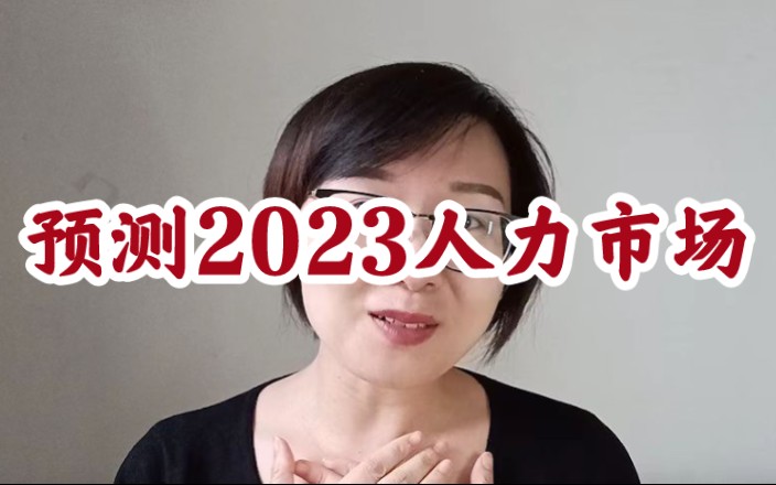 2023人力市场展望哔哩哔哩bilibili