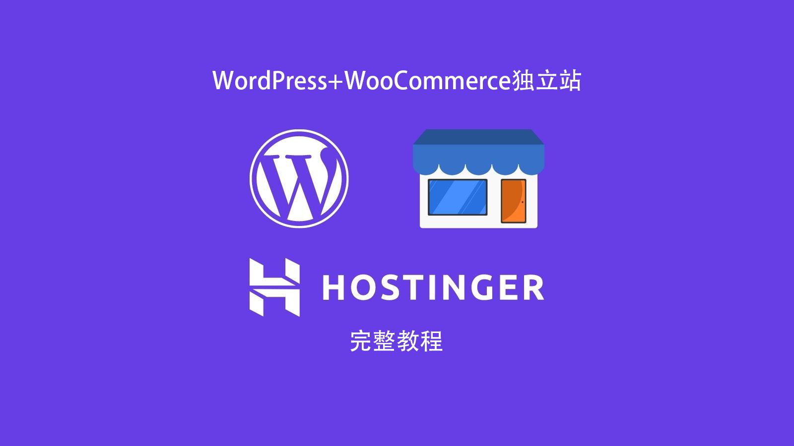 完整版自建wordpress+woocommerce独立站教程:从0开始到搭建跨境电商独立站的全过程哔哩哔哩bilibili