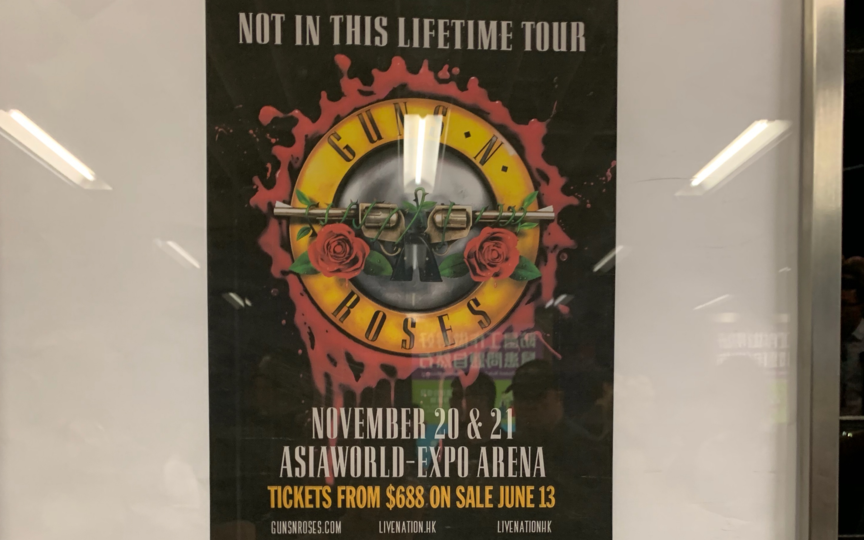 civilwargunsnroses枪花2018香港演唱会饭拍声音还行