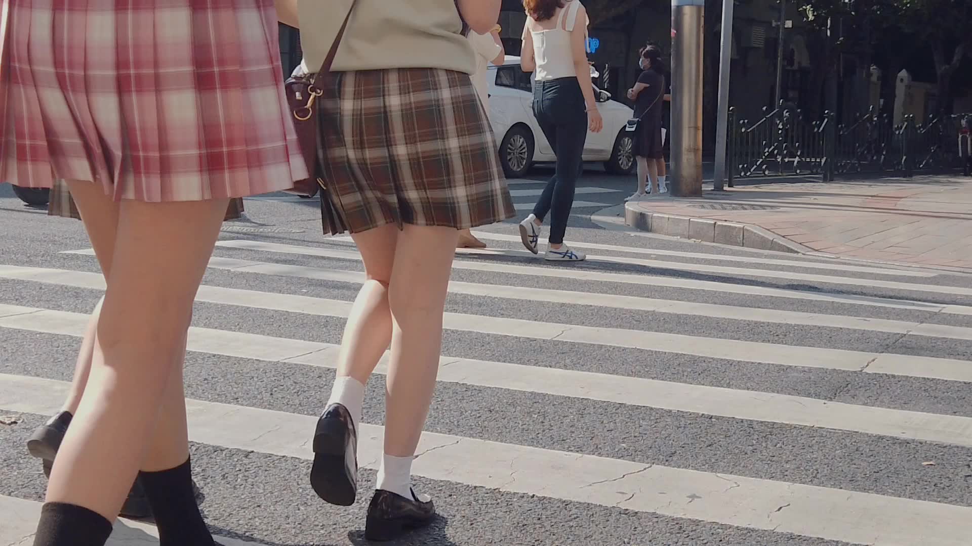 【今日jk】夏树光影&蔷薇雾霭街拍