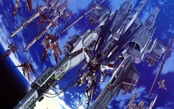 分享meteor流星装备rg正义高达合体分享