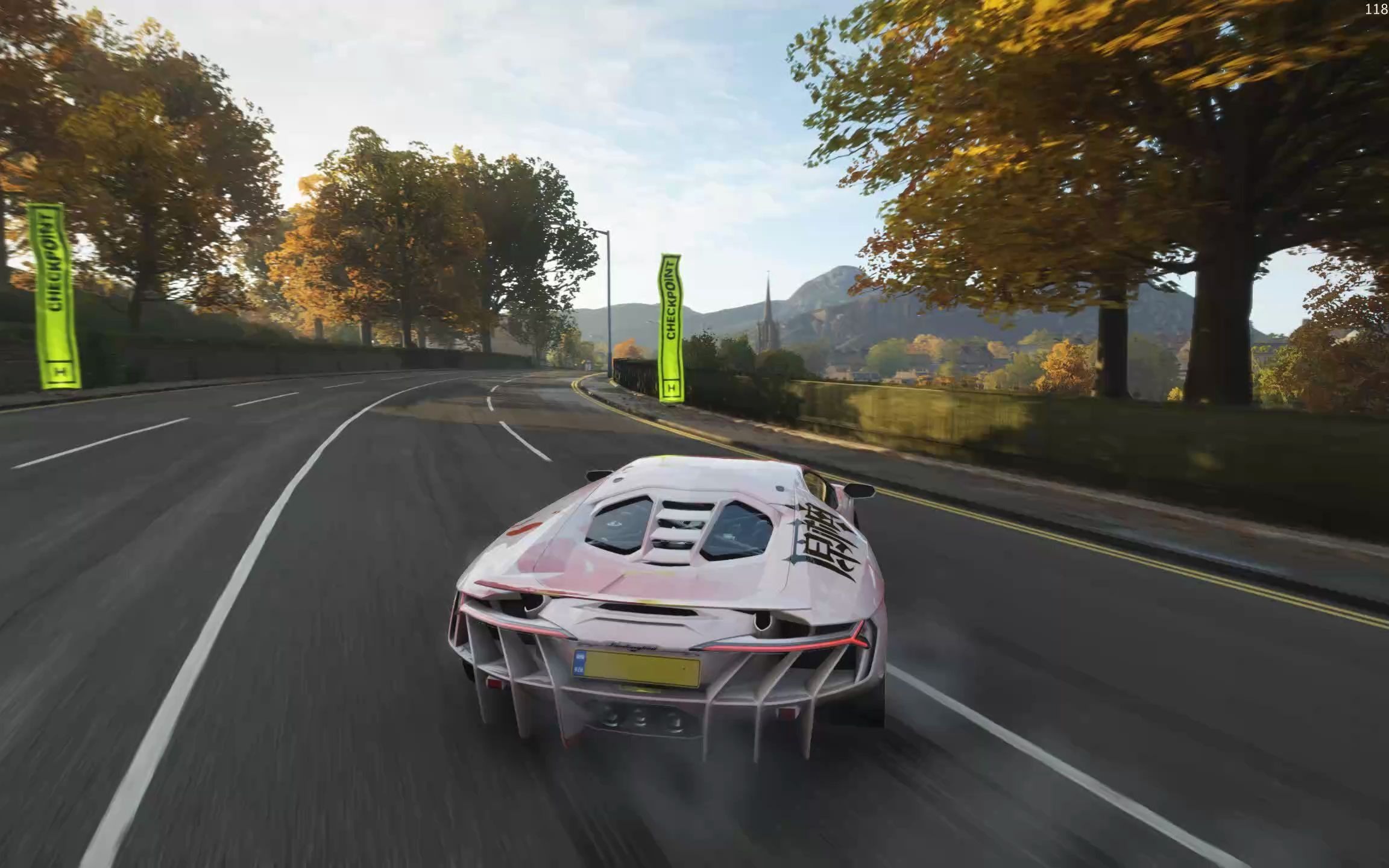 【地平线4】兰博基尼centenario lp 770-4跑歌利亚的第二周