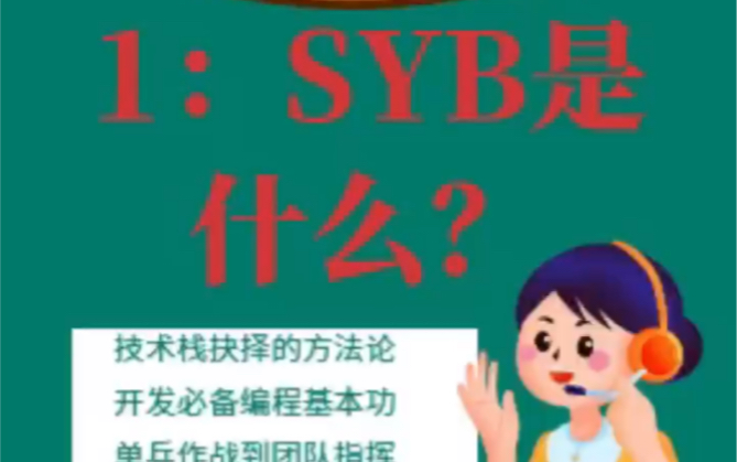 1:SYB是什么?哔哩哔哩bilibili