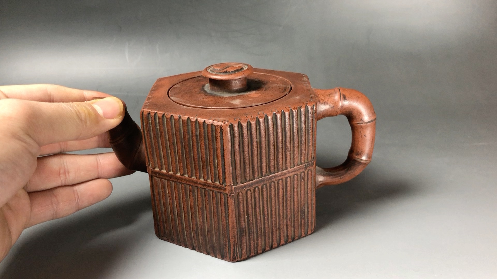 老紫砂壶 清末 八卦一捆竹_哔哩哔哩 (゜-゜)つロ 干杯~-bilibili