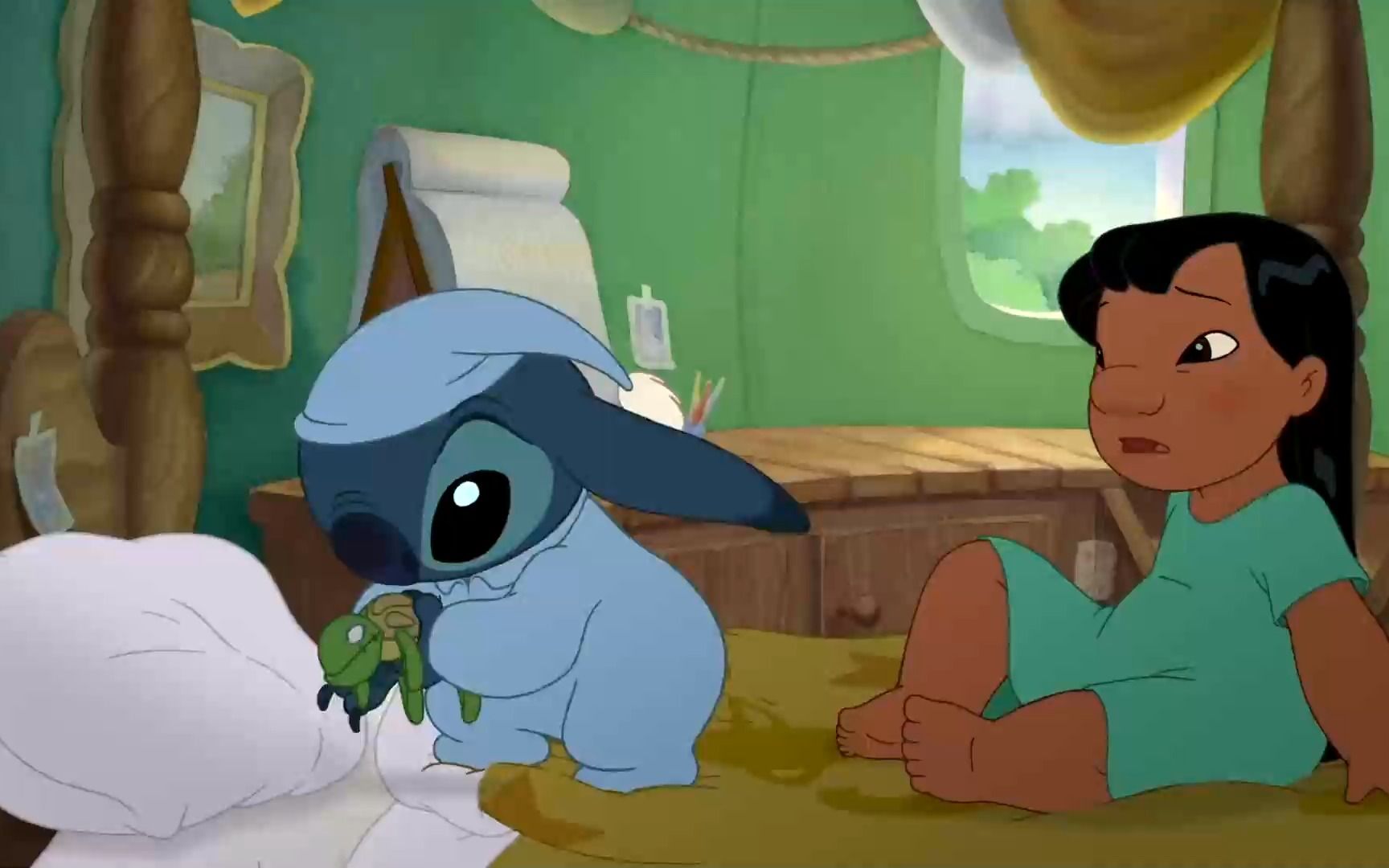 史迪仔的烦恼,史迪仔很善良很乖的一剪到底