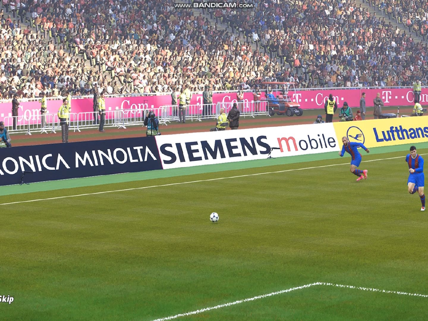 实况足球2021拜仁大战巴萨下半场