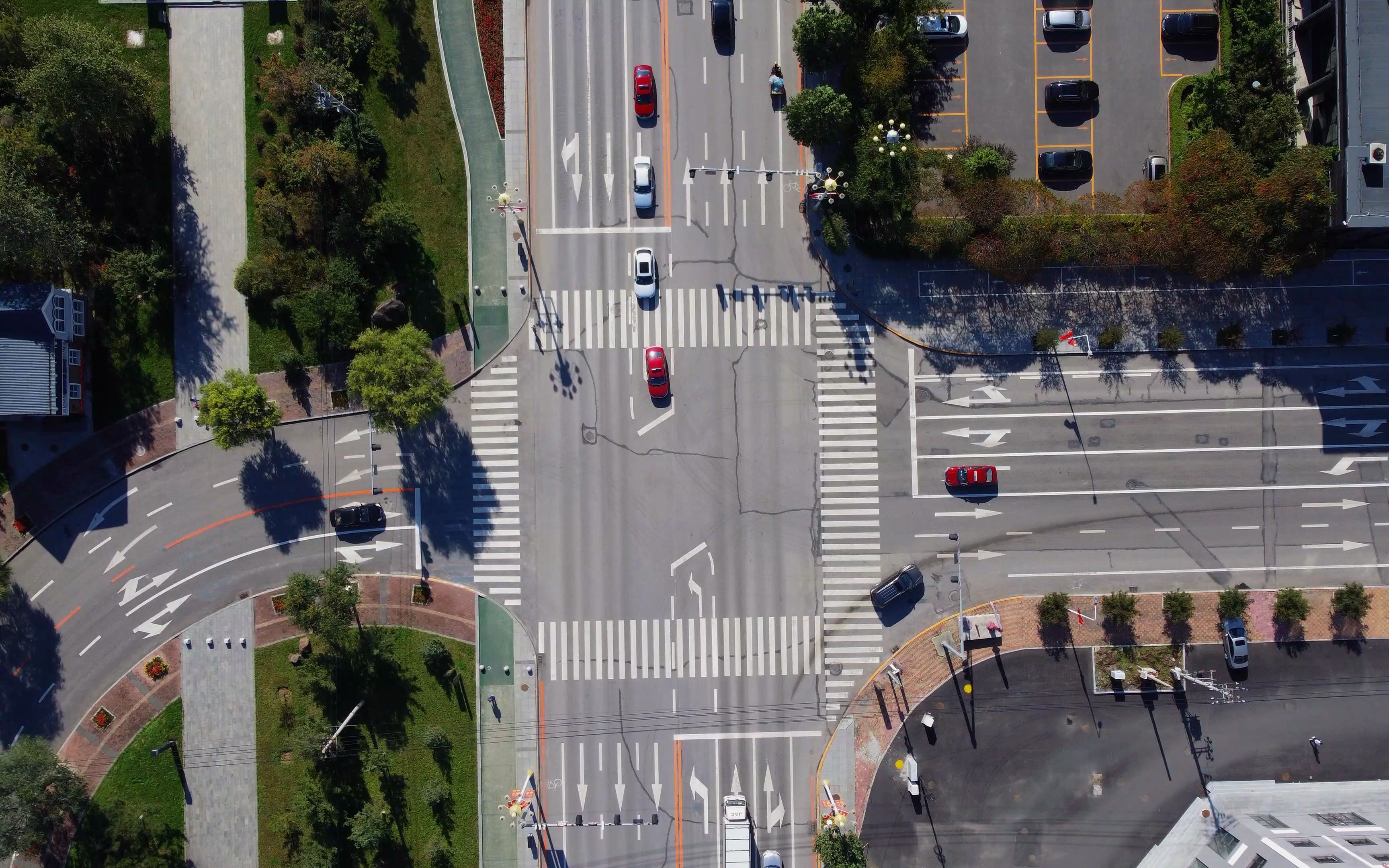 城市的十字路口