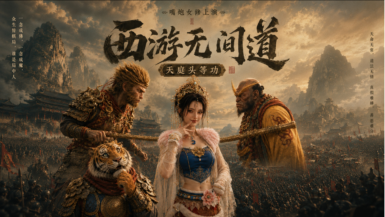 西游无间道！嘴炮女修联手大圣掀翻小西天！