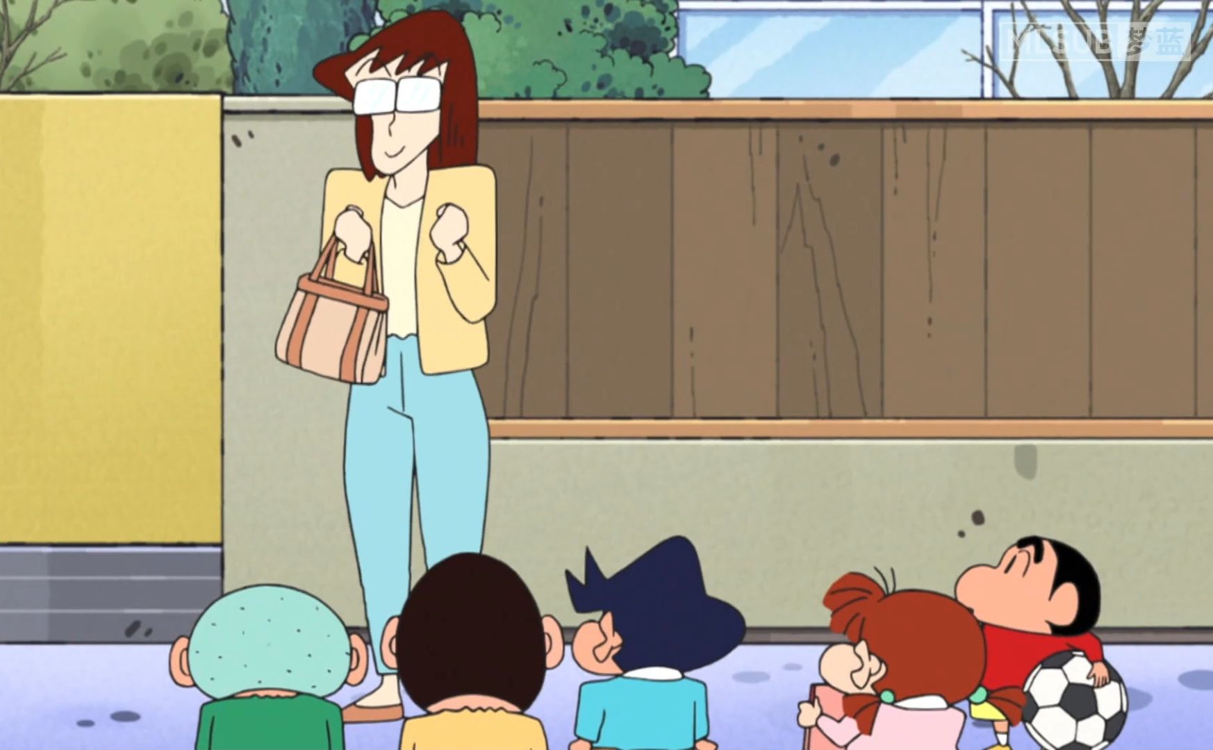 蜡笔小新 上尾老师有点奇怪