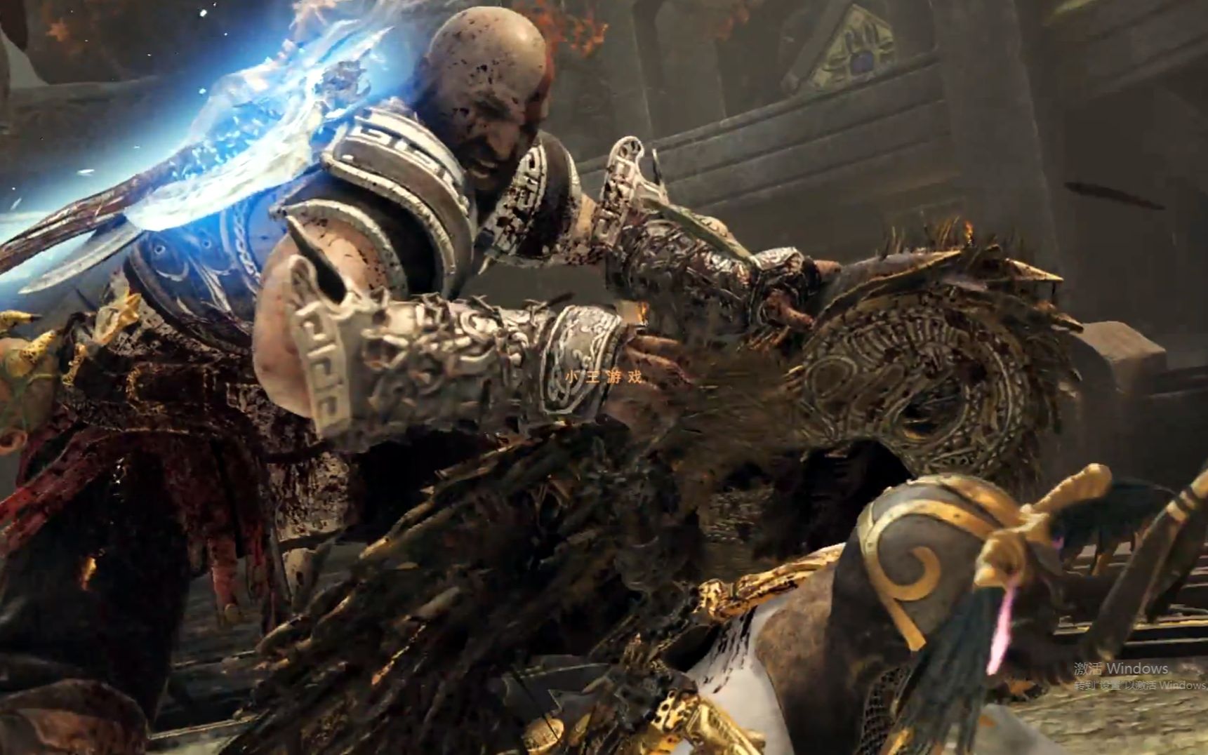 战神4 宙斯套大战女武神古娜最高难度