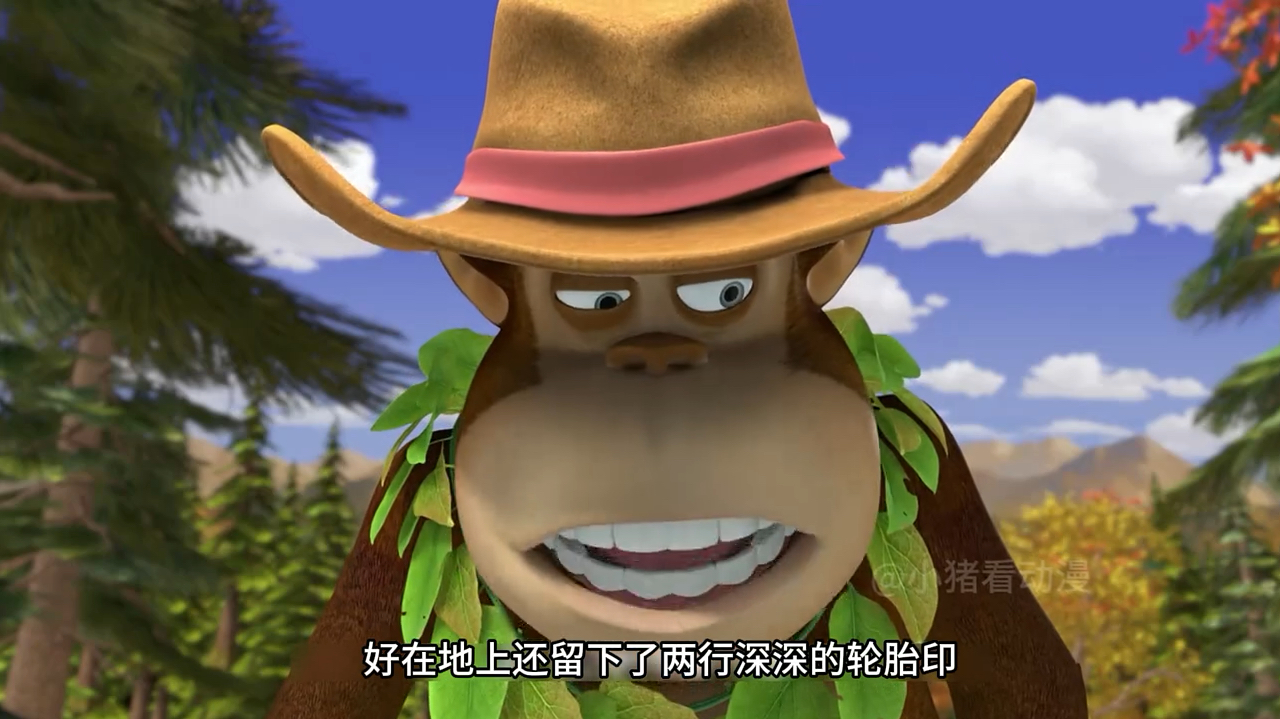 光头强的西部牛仔冒险与偷猎者的生死决战