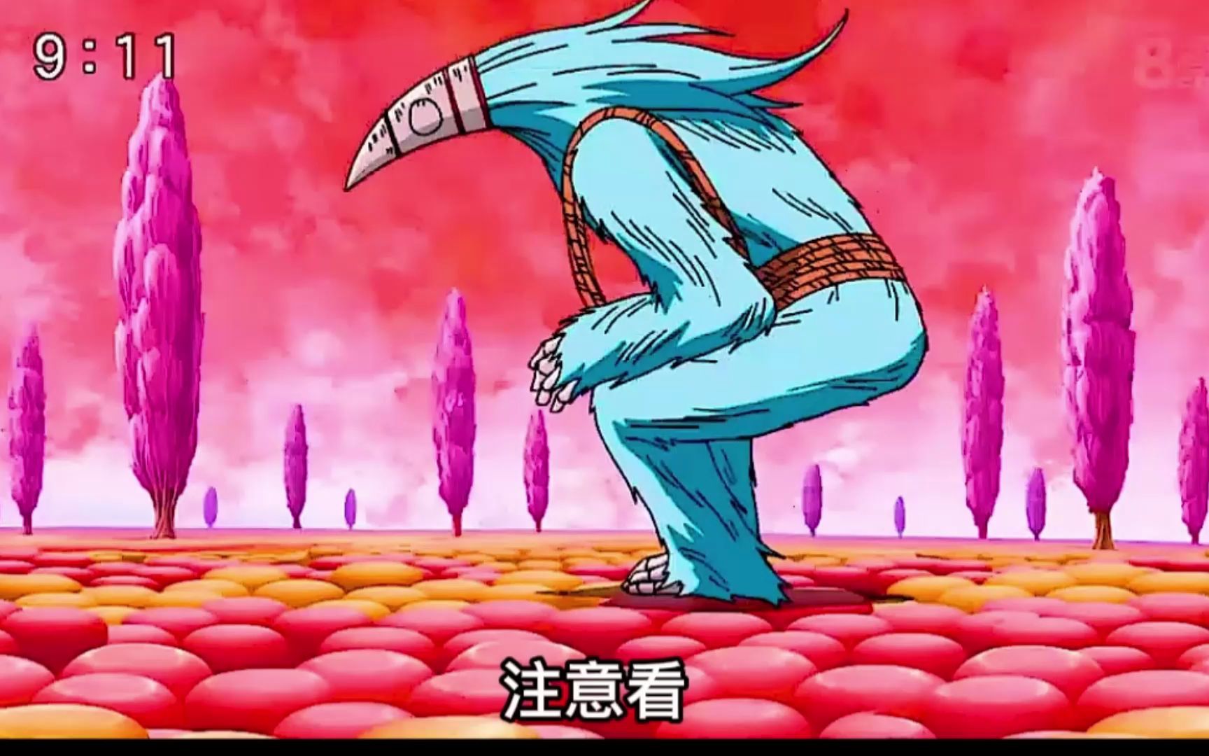 这个蓝色鸟人有一个特殊癖好,喜欢收集别人眼珠