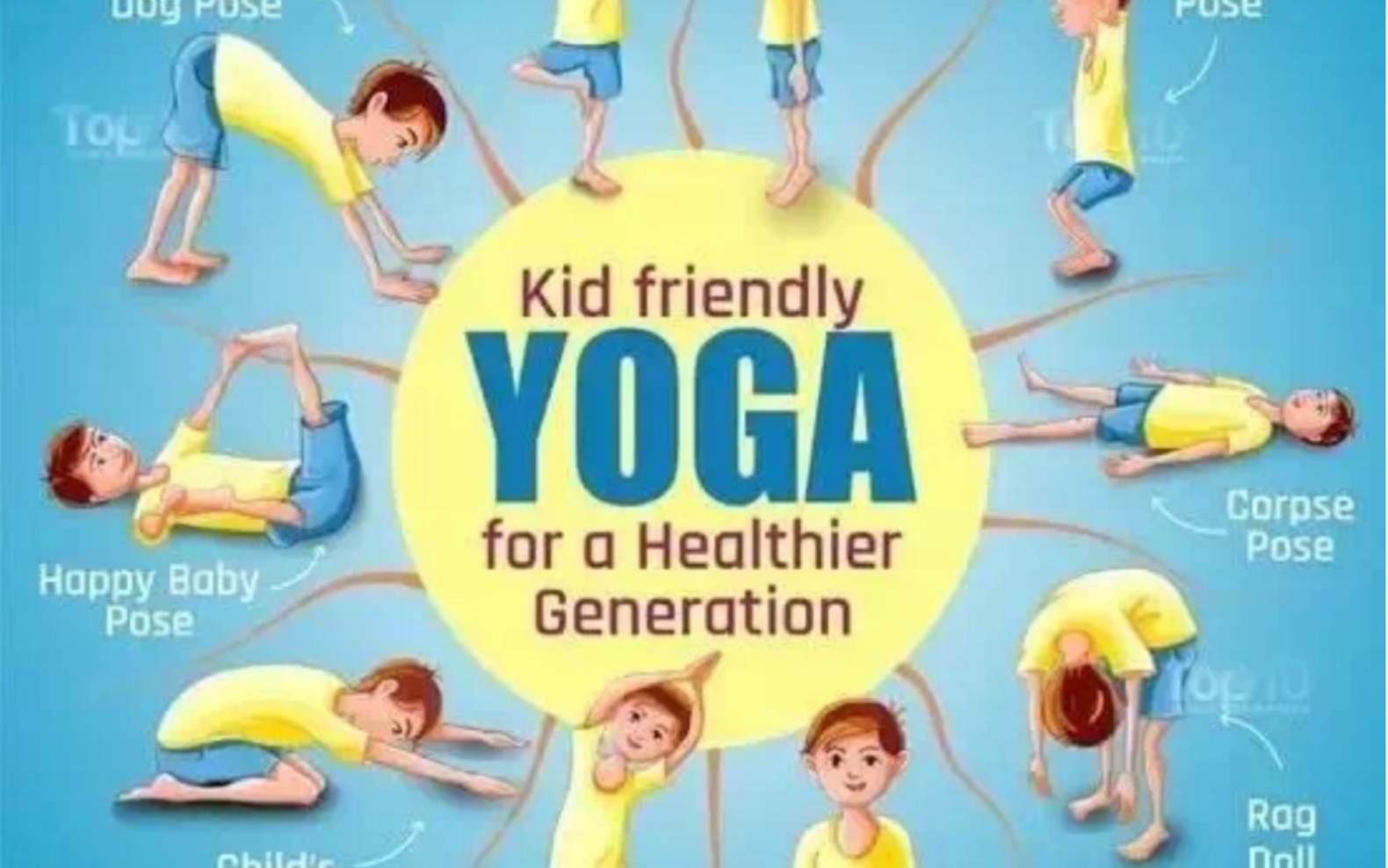 儿童瑜伽的年龄·好处