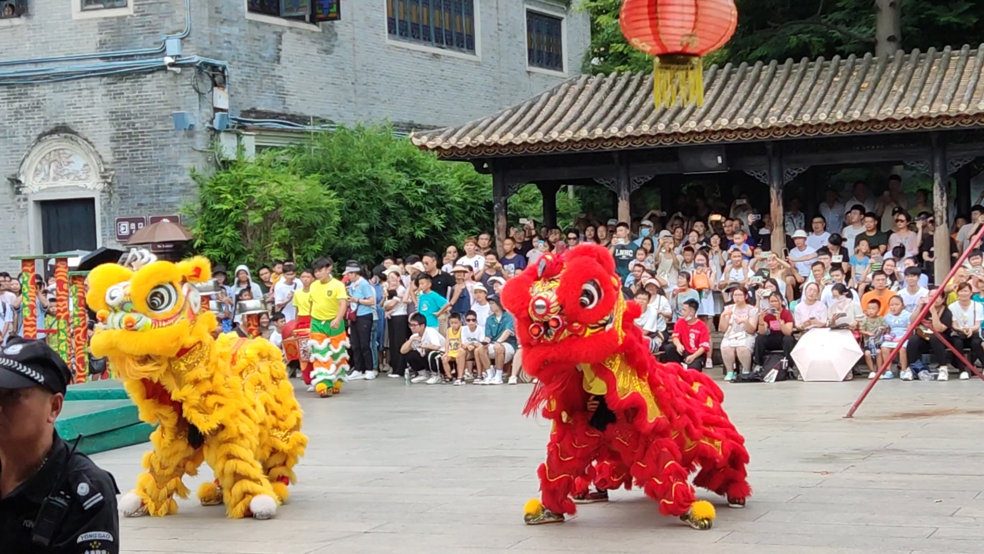佛山祖庙舞狮