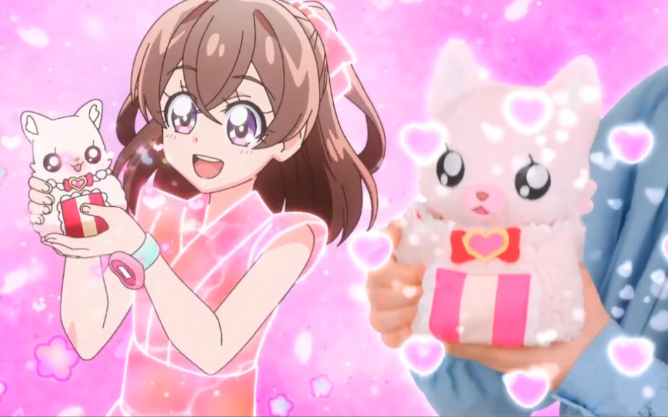 光之美少女交接以及deliciousparty79光之美少女变身器cm