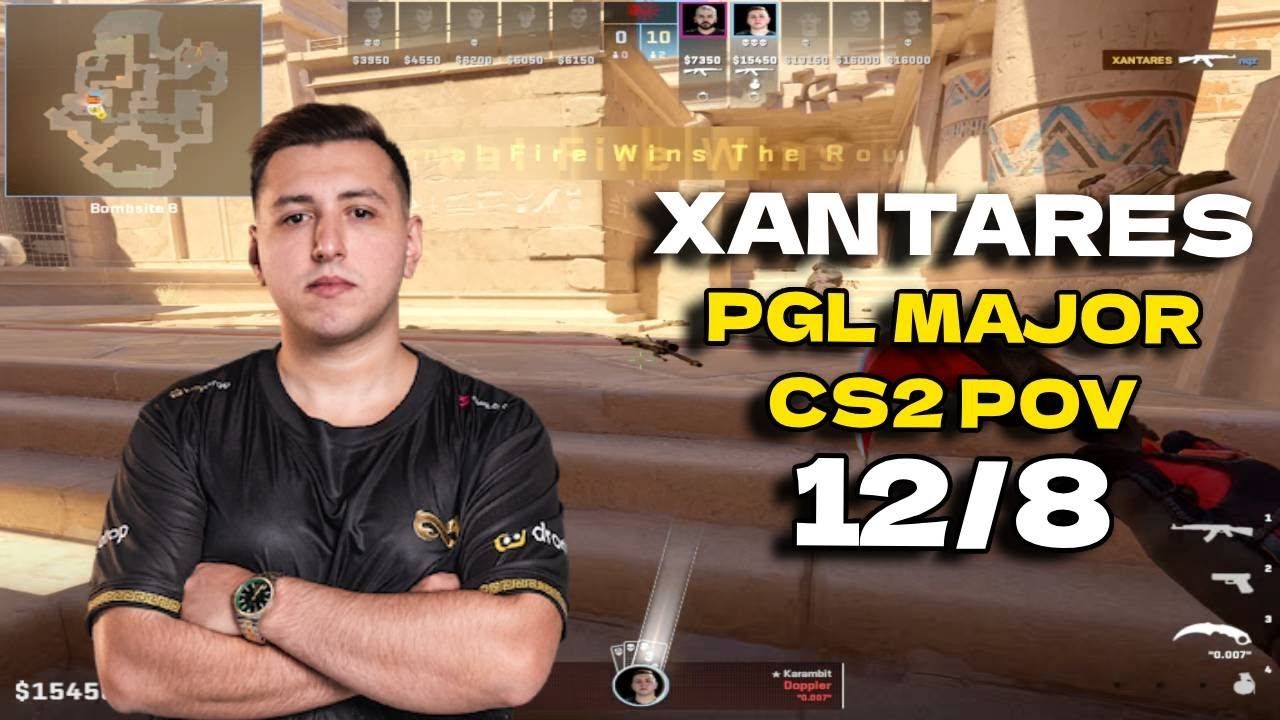 【cs2】pov eternal fire xantares (12/8) vs p