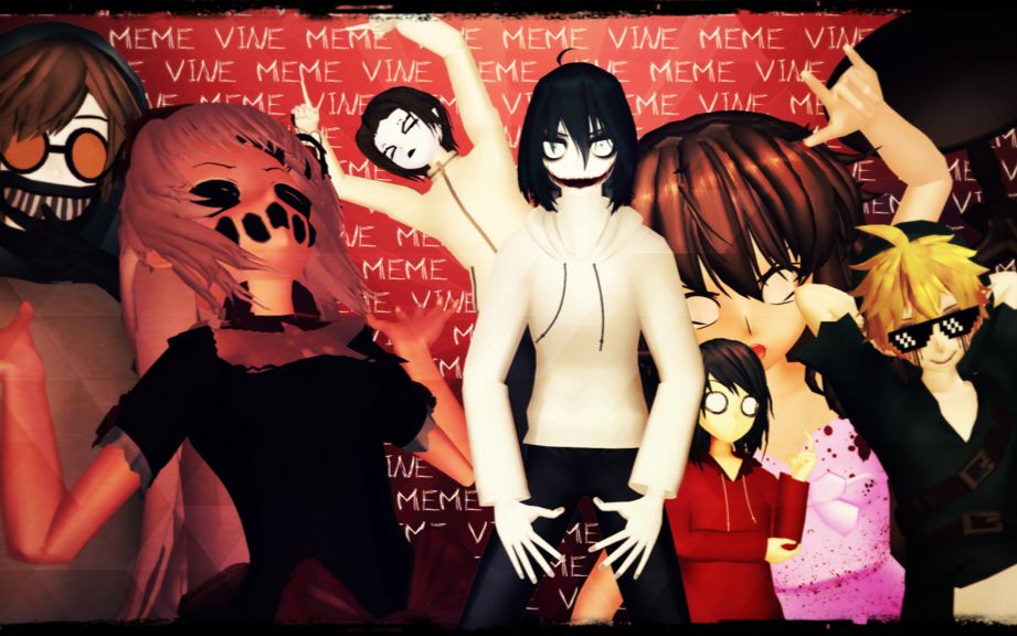 creepypasta meme图片