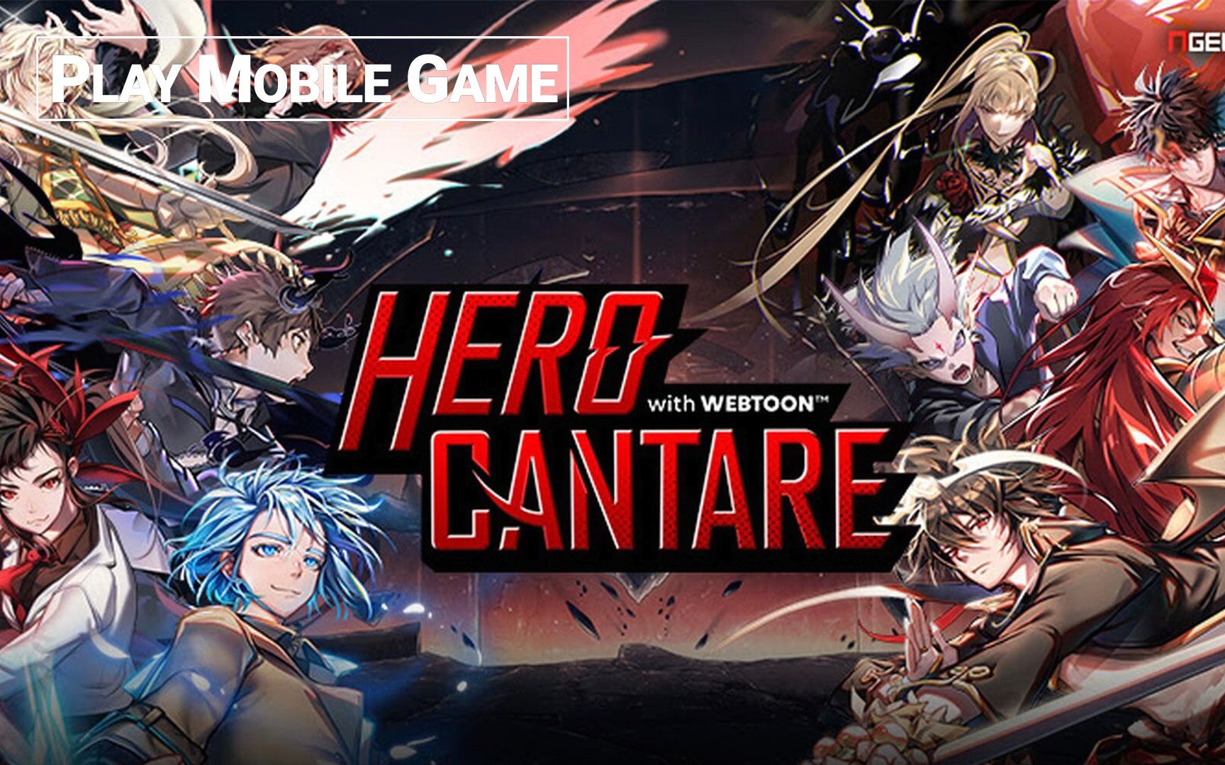 英雄颂 hero cantare with webtoon64 试玩 (by angel games) [ios]