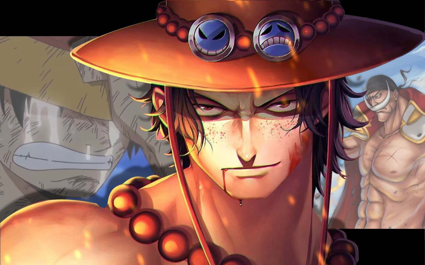 【海贼王/艾斯/催泪向】"因相互救赎而产生的羁绊,丝毫不弱于亲情.