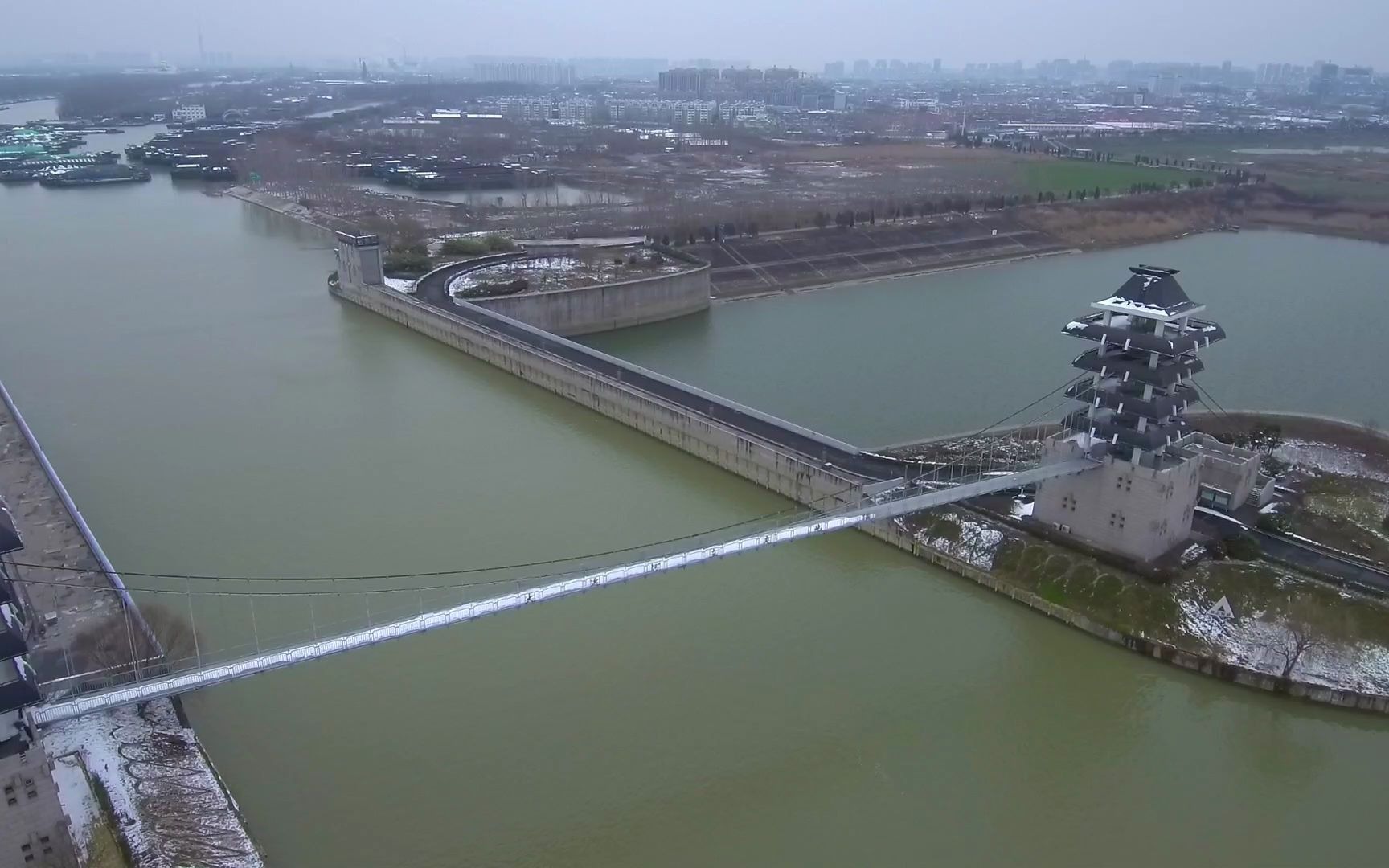 淮安淮河与大运河水上立交