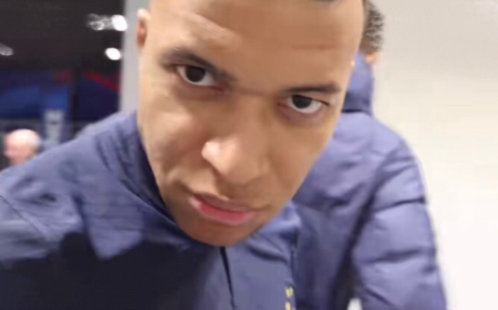 姆巴佩最新表情包,恭喜达成300球里程碑.