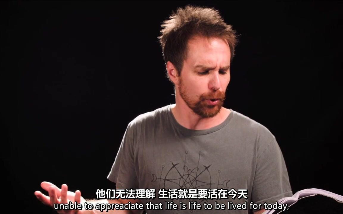 【百篇独白】第26篇:日记(朗读者Sam Rockwell)哔哩哔哩bilibili