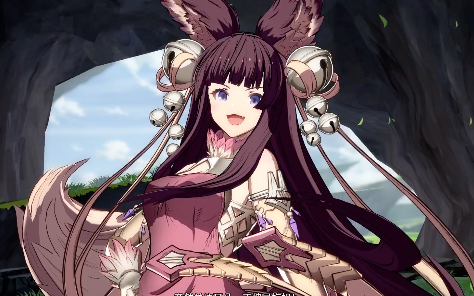 【碧蓝幻想|gbvs】尤艾尔(粉色皮肤) vs 菲莉,豆丁,美黛拉,老男人