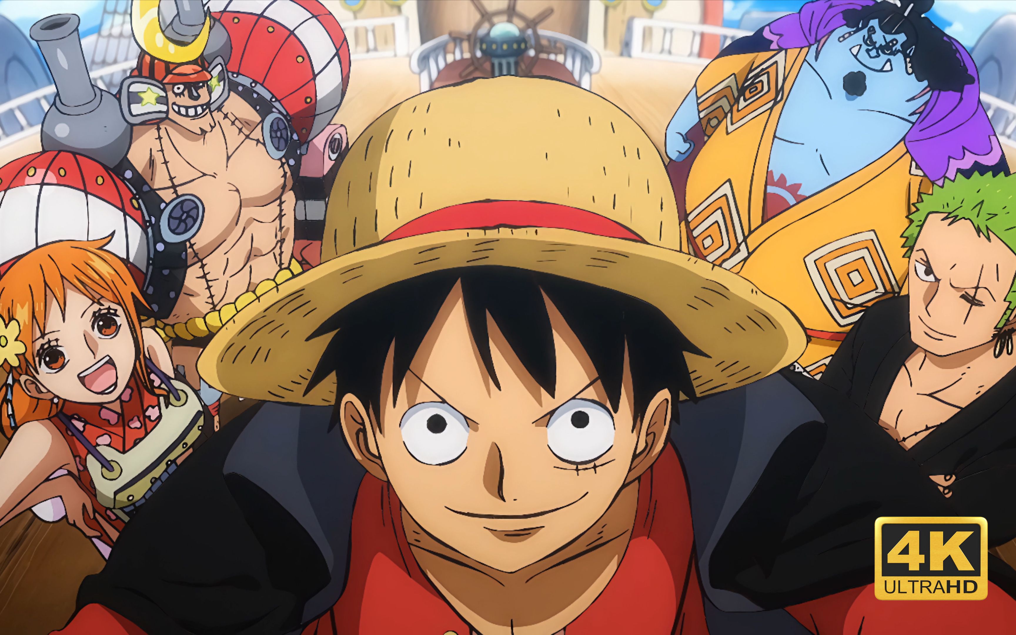 [图]【4K/中日歌词】海贼王ONE PIECE 1000话纪念OP『WE ARE！』7人の麦わら海贼団