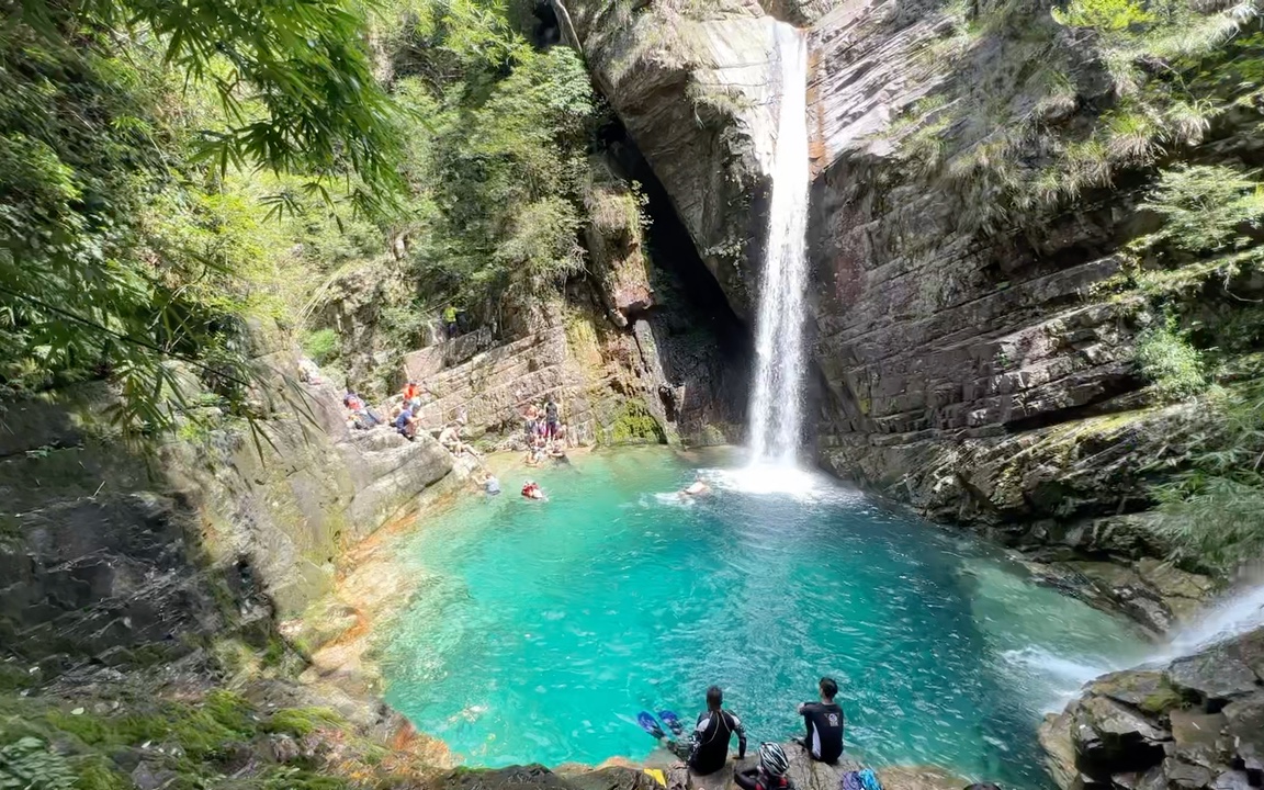 夏天就是要玩水之清远双龙潭玩水vlog