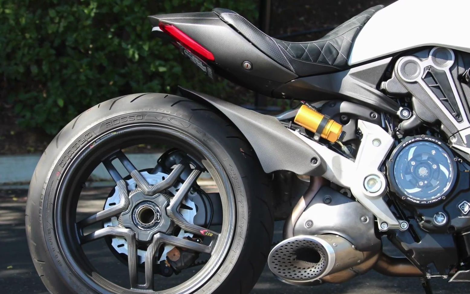 杜卡迪x大魔鬼碳纤维改装 全碳1299panigaliv4————xdiavel with