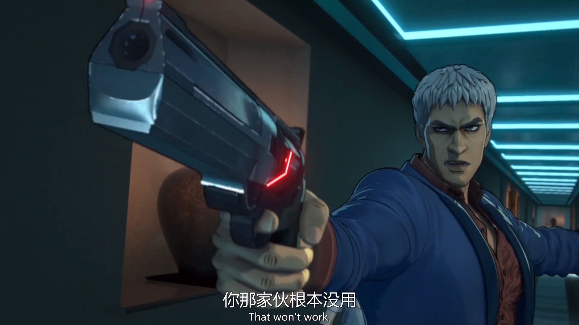 电影《副本:义体置换》超燃打斗2