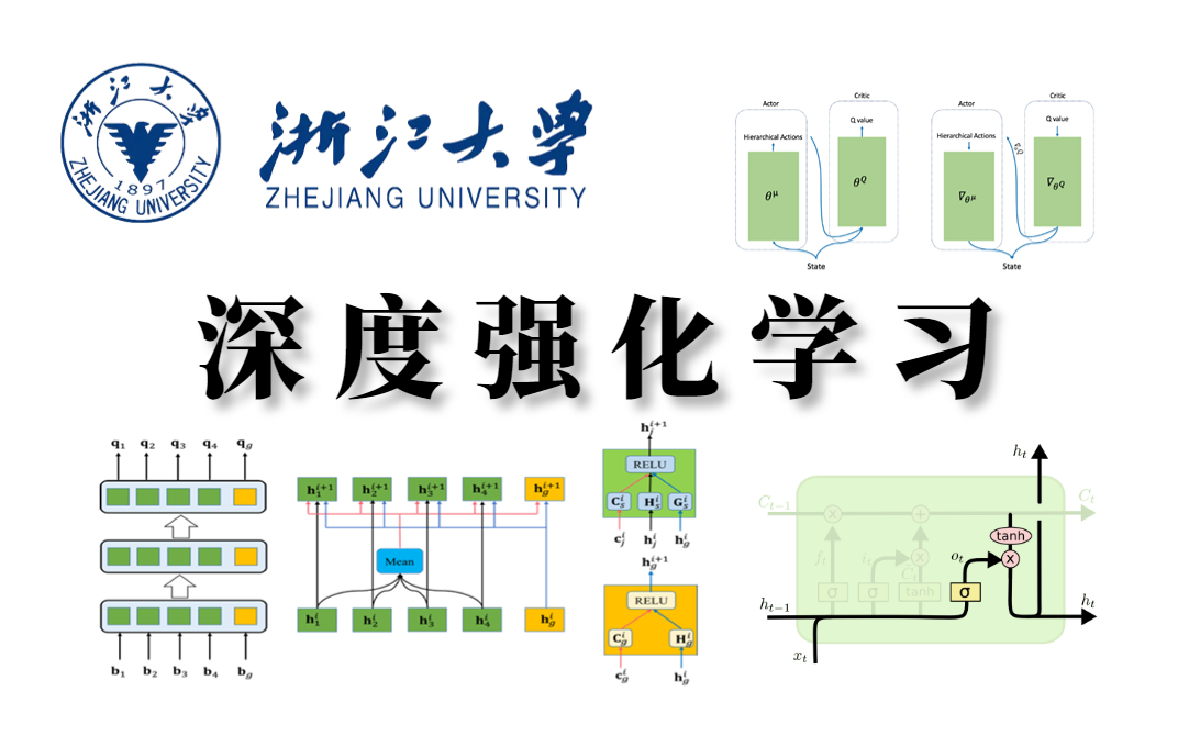 浙大教授花两个小时讲完的【深度强化学习】竟然如此简单!通俗易懂深入机器学习,比啃书更高效!学不会你打我!!强化学习/深度学习/计算机视觉/人工...