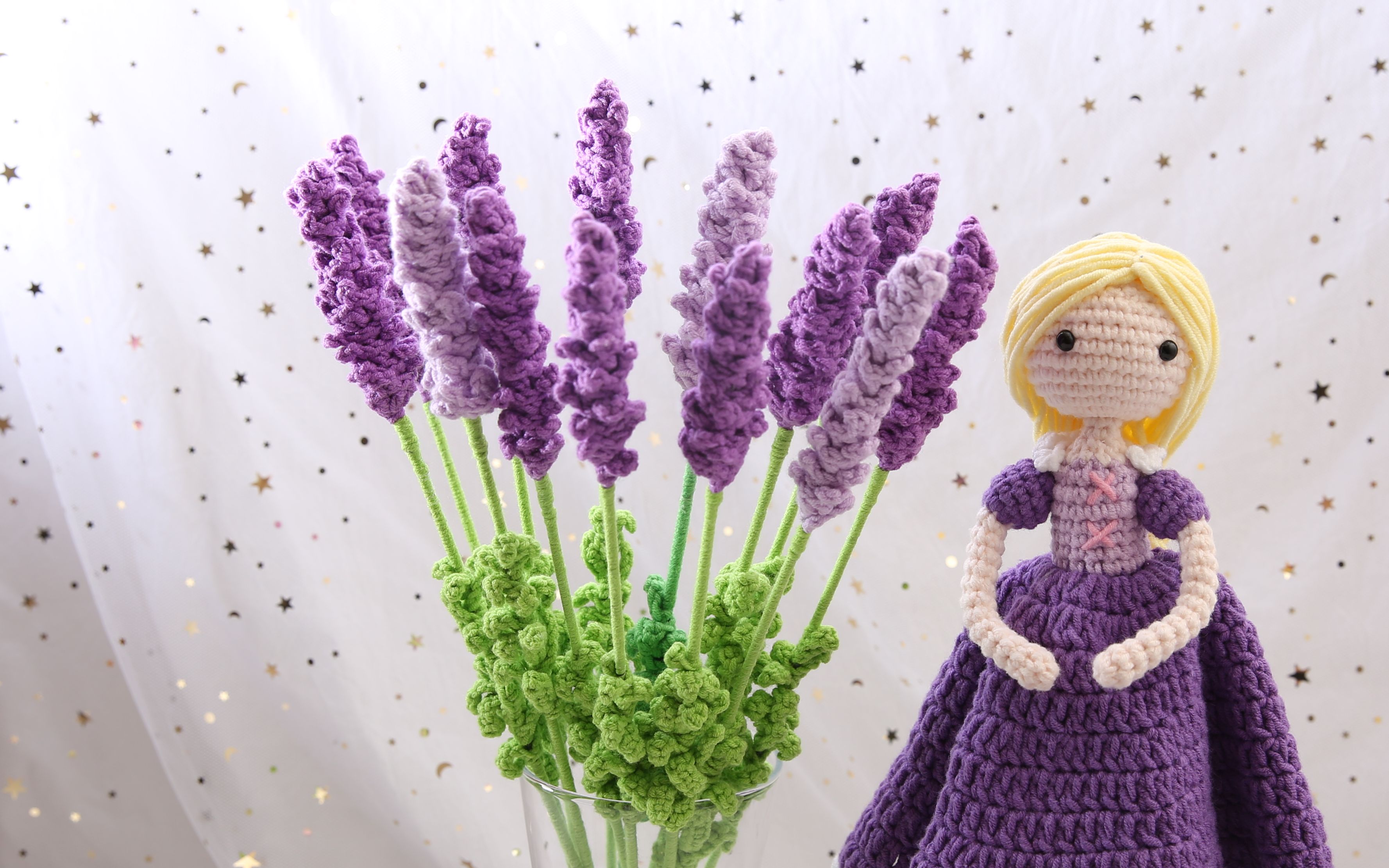 米妈手作幸福编织 毛线钩针勾线diy手工花束编织教程 零基础新手教程