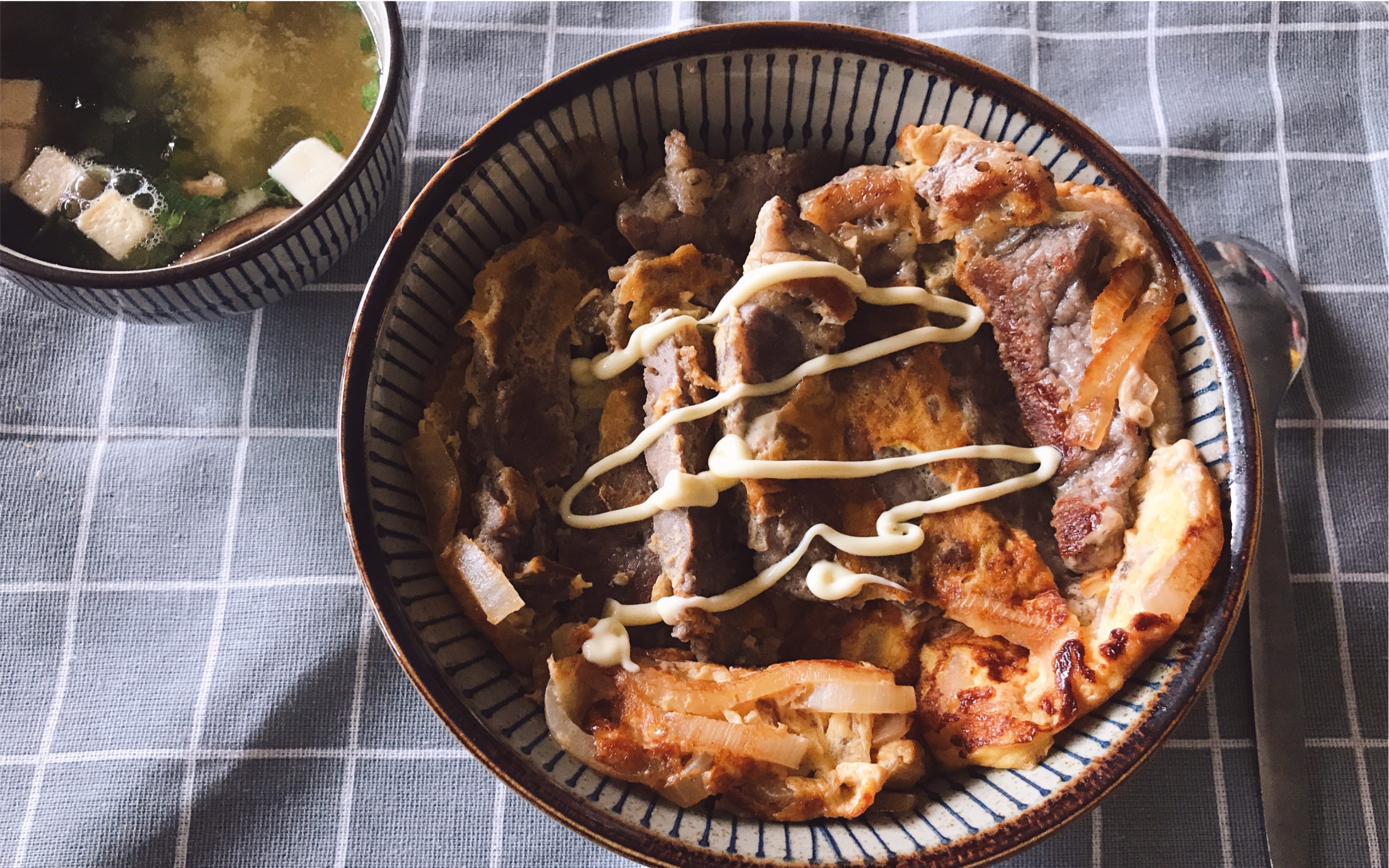 【秦师奶】日式牛排盖饭