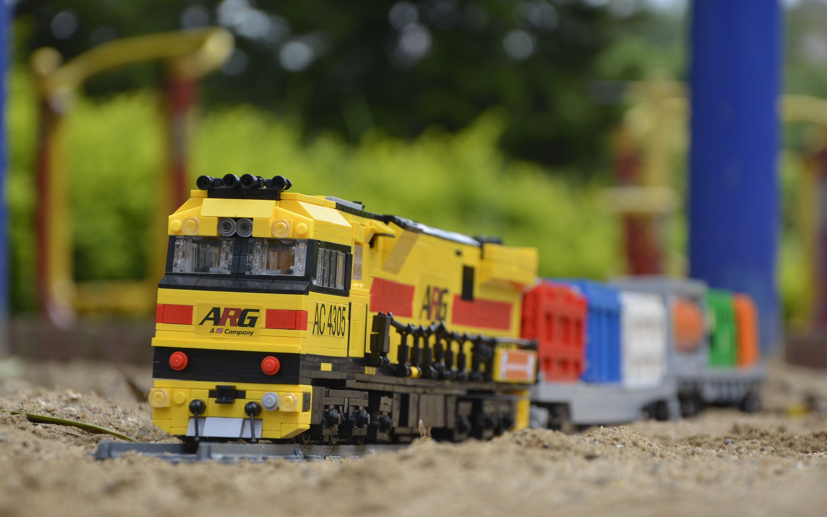 个人制作积木c44aci型内燃机车澳大利亚作品介绍