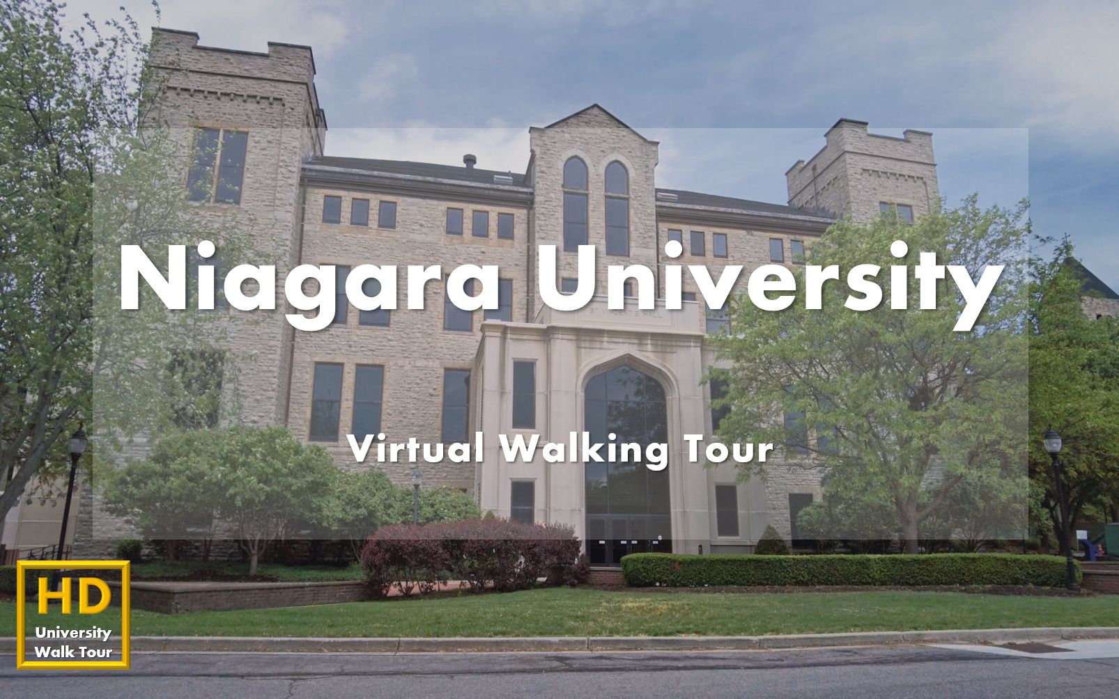 尼亚加拉大学  校园漫步  Niagara University Virtual Walking Tour|USA哔哩哔哩bilibili