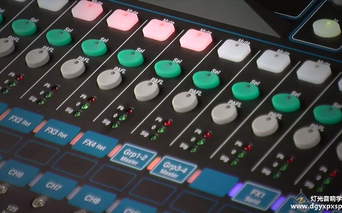 4艾伦赫赛Allen&Heath Qu系列数字调音台——DSP仿真效果器操作.mp4哔哩哔哩bilibili