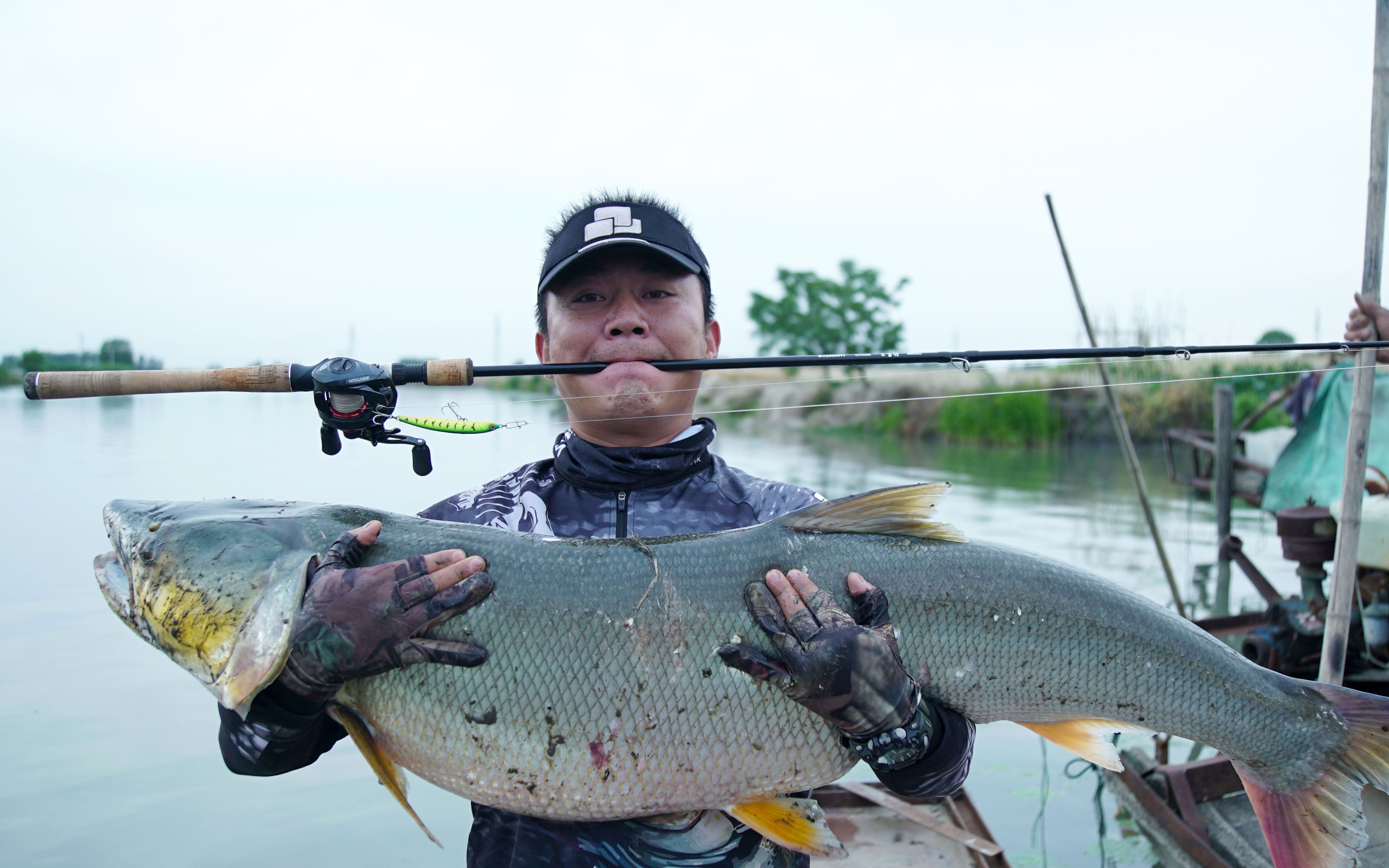 挑战淡水之王-鳡鱼