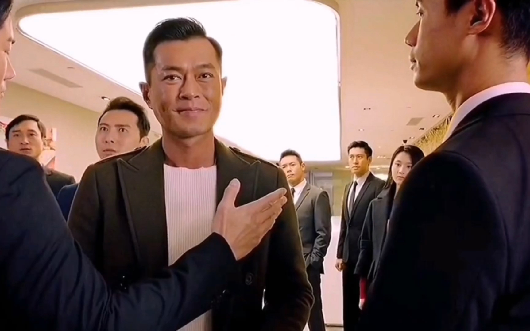 古天乐#张家辉#电影使徒行者2#做兄弟在心中,你感觉不到,我说一途句