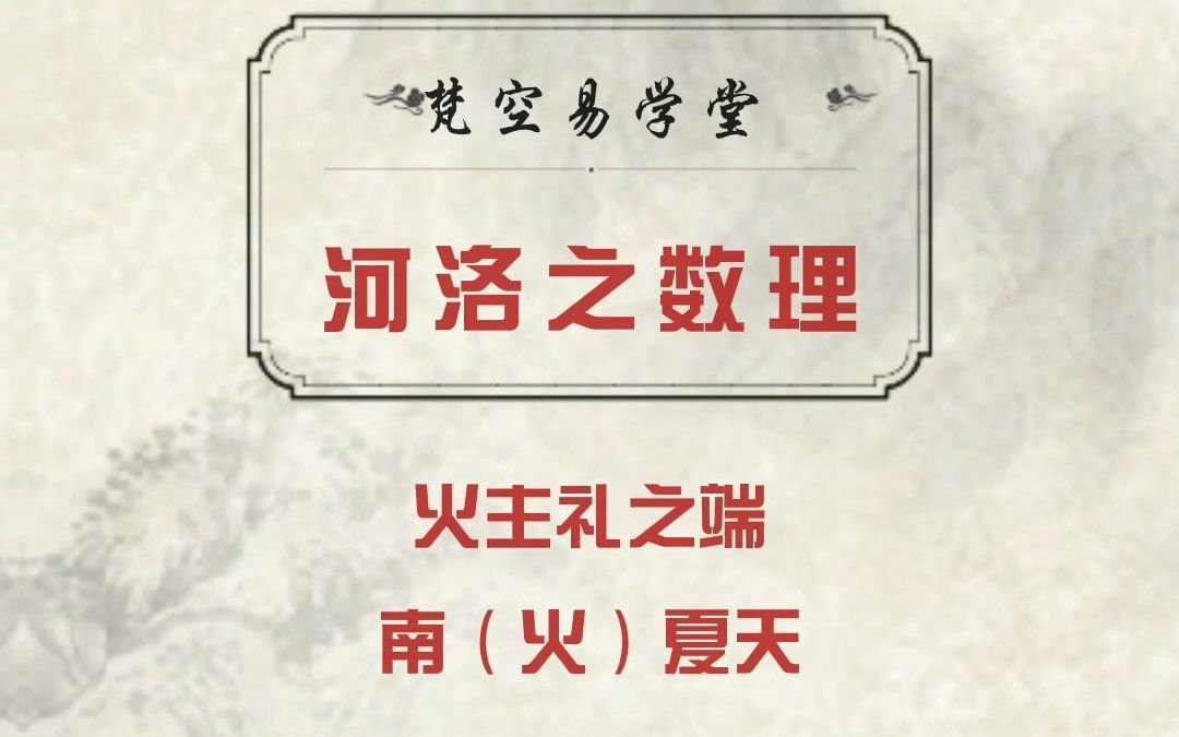 河洛之数理讲解(5)木主仁、金主义、火主礼、水主智、土主信哔哩哔哩bilibili