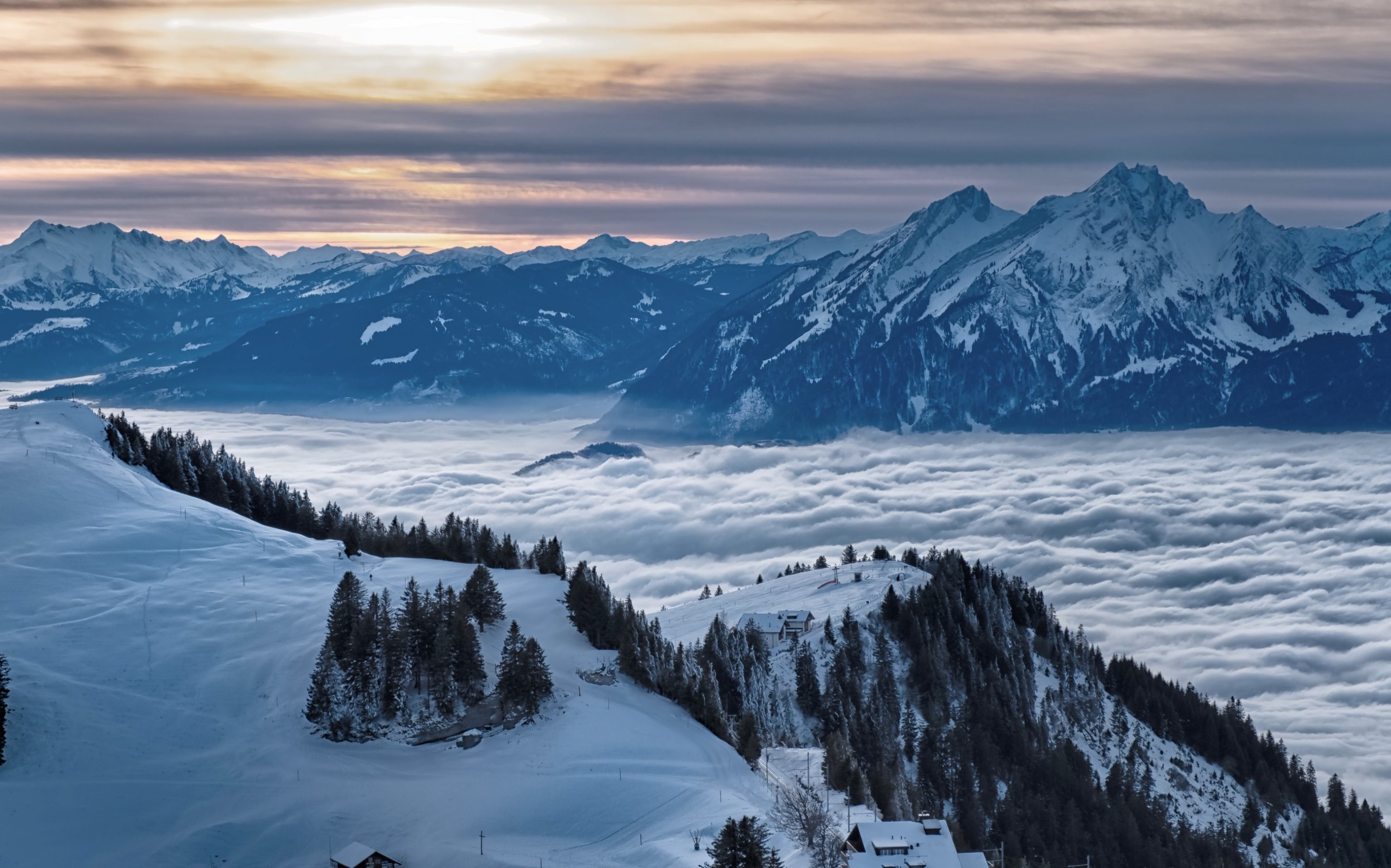 瑞士风景壁纸高清全屏图片