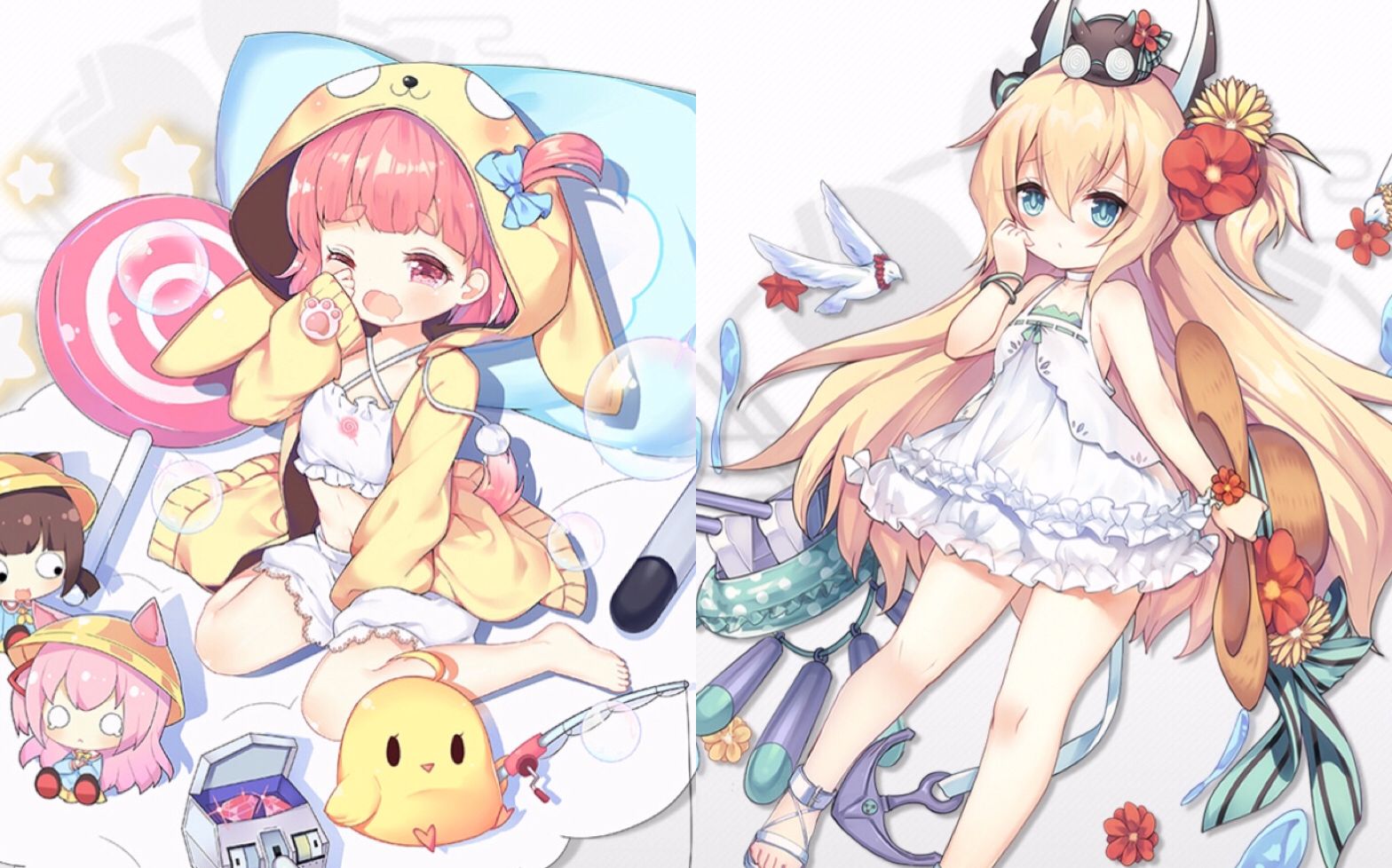 【碧蓝航线】卯月 谷风 皮肤 立绘模型展示_哔哩哔哩_bilibili