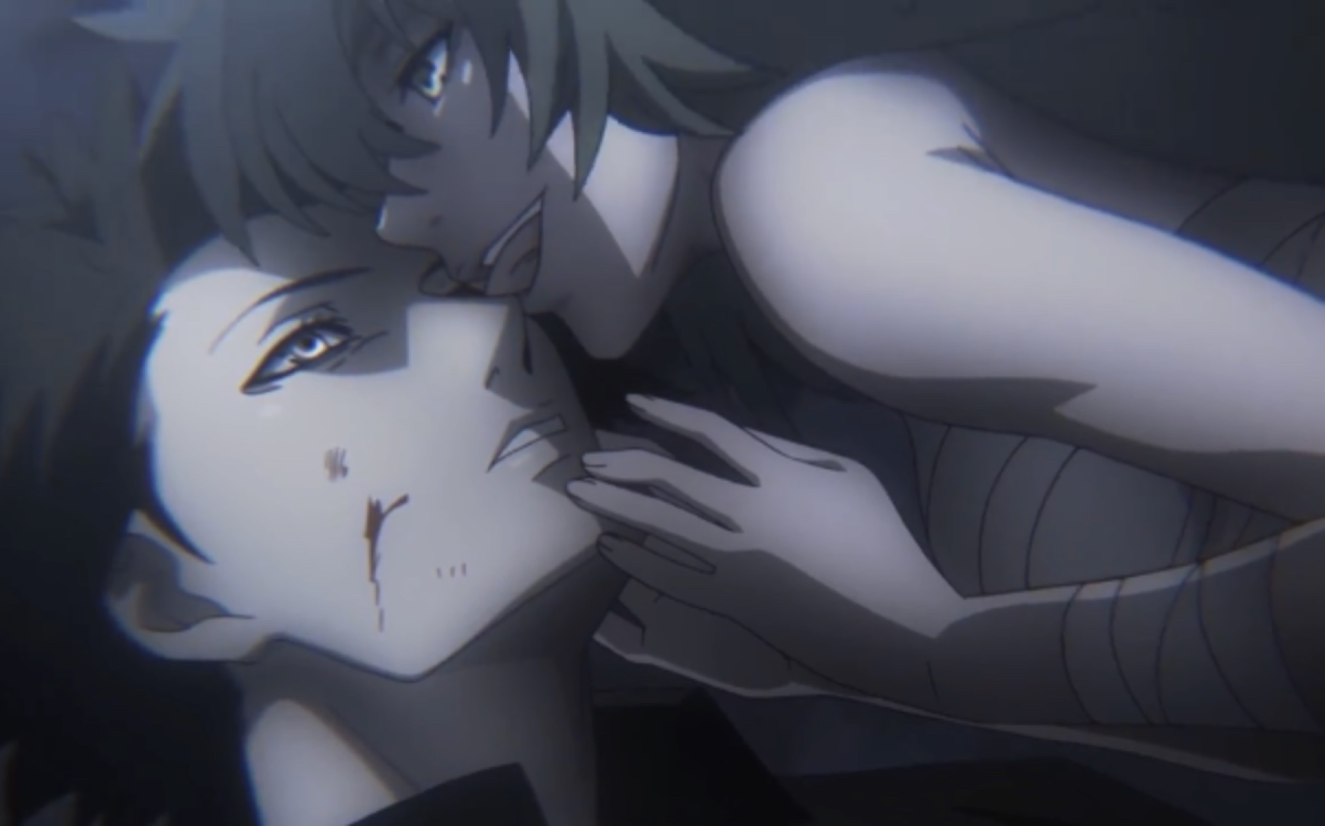 黑色死神单挑独眼枭自从染回了黑发越来越有能耐了