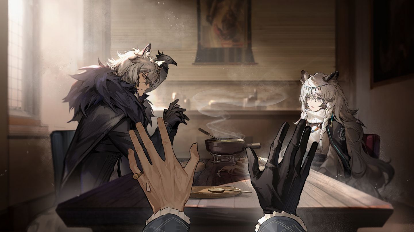 【银心湖列车】银灰 初雪 日常