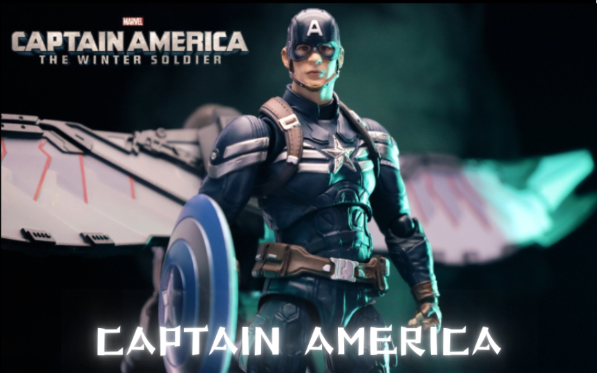 mafex 美队队长2潜行美队开箱测评