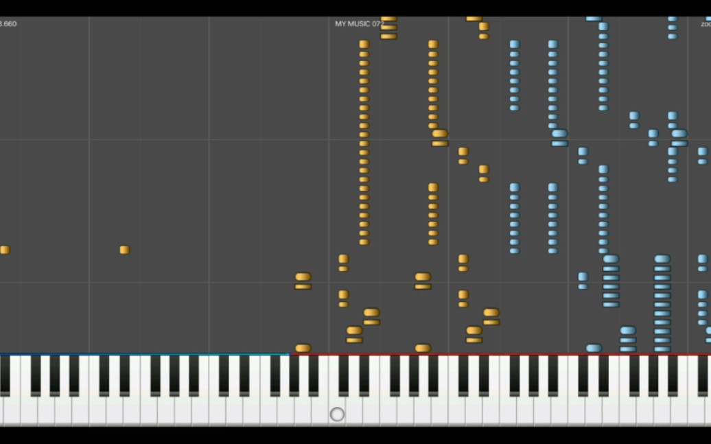 [图]为钢琴而作的大练习曲 No.5 可视化