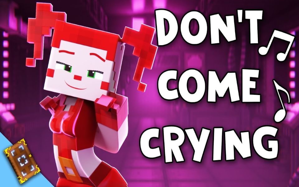 [图]【EnchantedMob】Don't Come Crying（不必哭泣） [结局 A] FNAF SL我的世界音乐动画（双语字幕）